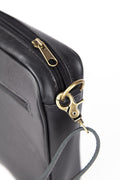 Cartera Sophi – Negro con aplicación Crocox