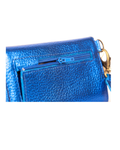 Billetera Mini Azul Eléctrico