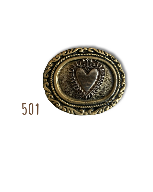 Hebilla Corazón Óvalo 501