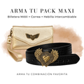 Arma tu pack maxi (Billetera Maxi + Correa + Hebilla) ENVÍO GRATIS