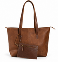 Cartera Agustina Café/ Café Crocox
