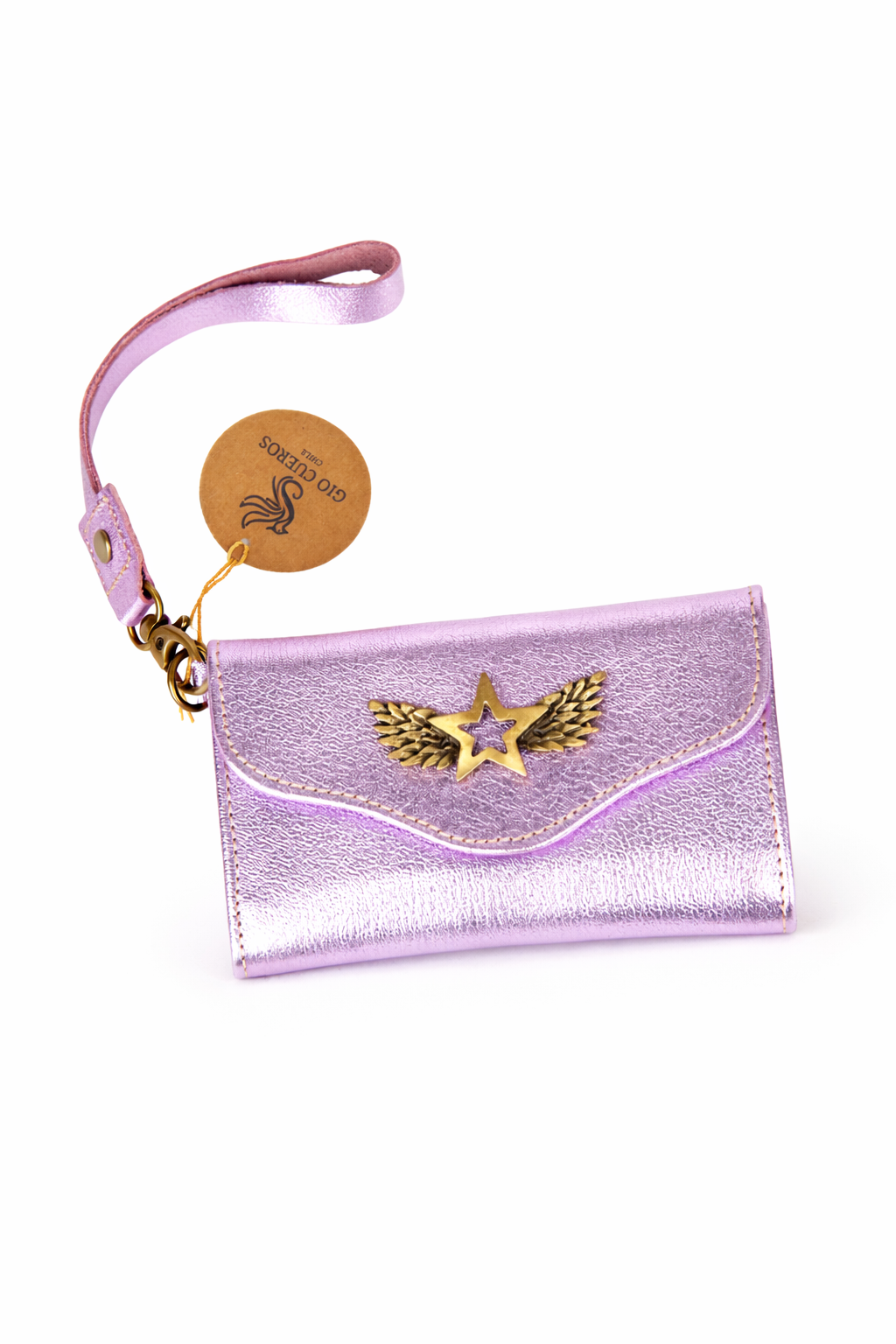 Billetera Mini Rosa Brillante