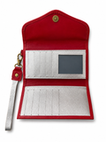 Billetera Maxi Roja con Dorado