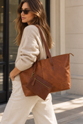 Cartera Agustina Café/ Café Crocox