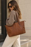 Cartera Agustina Café/ Café Crocox