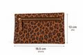 Cartera Agustina Café/ Print
