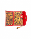 Billetera Mini Roja con Print