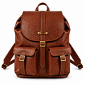 Mochila Ignacia Café Crocox/ Café NUEVO LANZAMIENTO -20%