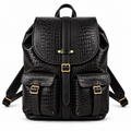 Mochila Ignacia Negro crocox/ Negro NUEVO LANZAMIENTO -20%