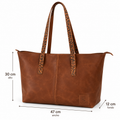 Cartera Agustina Café/ Print