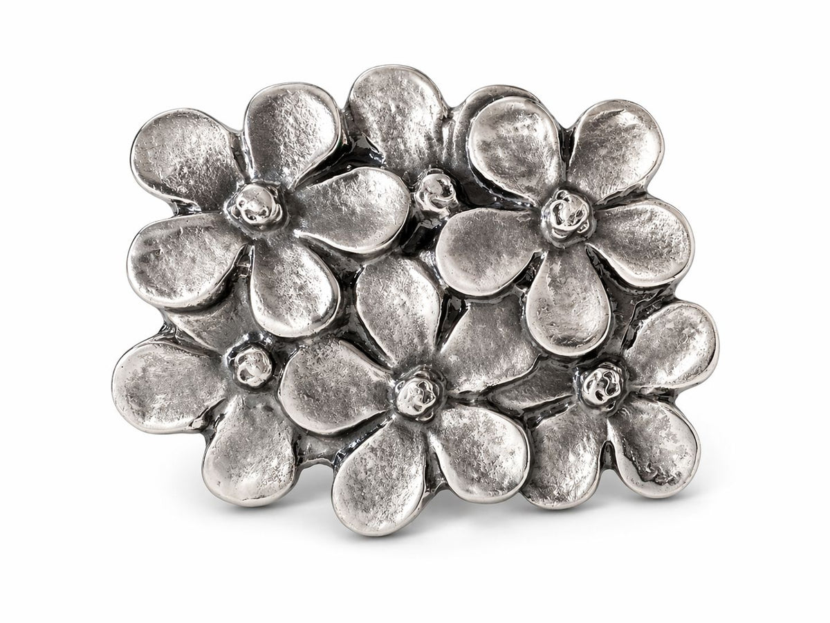 Hebilla Multifloral Plata 601