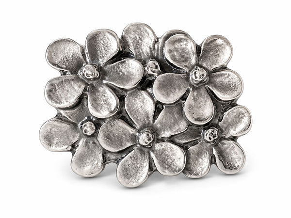 Hebilla Multifloral Plata 601