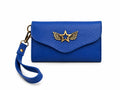 Billetera Flo Azul Eléctrico