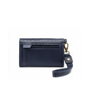 Billetera Mini Azul con Azul Crocox