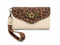 Billetera Maxi Blanco Vainilla con Print