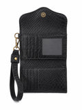 Billetera Mini Negro Crocox