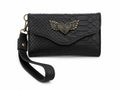Billetera Mini Negro Crocox