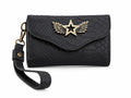 Billetera Mini Negro Crocox