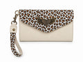 Billetera Mini Blanco con Leopardo