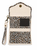 Billetera Mini Blanco con Leopardo