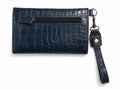 Billetera Mini Azul Crocox