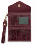 Billetera Mini Burdeo