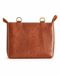Cartera Inés Café Cocodrilo