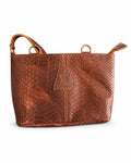 Cartera Inés Café Cocodrilo
