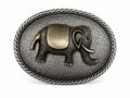 Hebilla elefante plata 1011