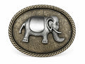 Hebilla elefante dorada 1010