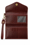 Billetera Maxi Burdeo Crocox