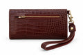 Billetera Maxi Burdeo Crocox